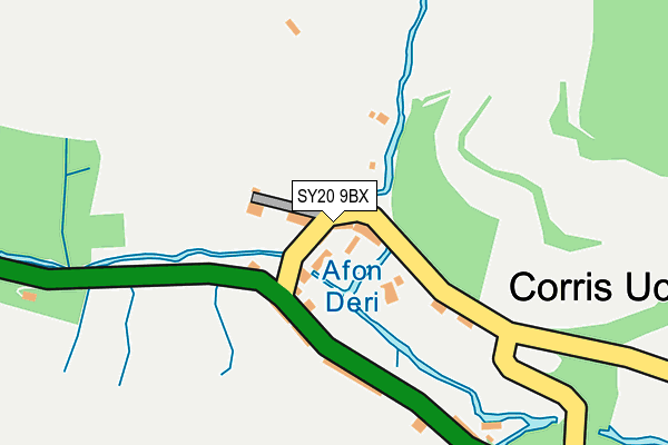 SY20 9BX map - OS OpenMap – Local (Ordnance Survey) SY20 9BX map - OS OpenMap – Local (Ordnance Survey)