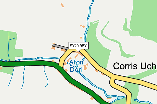 SY20 9BY map - OS OpenMap – Local (Ordnance Survey) SY20 9BY map - OS OpenMap – Local (Ordnance Survey)