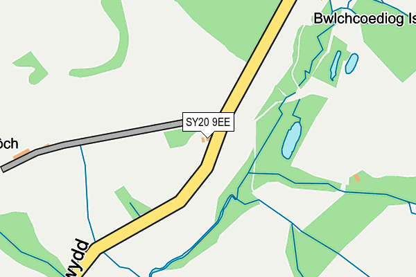 SY20 9EE map - OS OpenMap – Local (Ordnance Survey) SY20 9EE map - OS OpenMap – Local (Ordnance Survey)