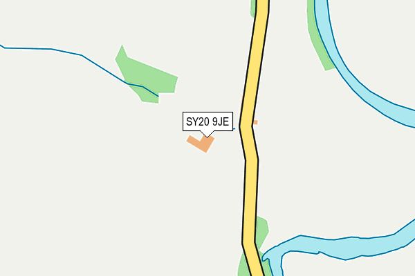 SY20 9JE map - OS OpenMap – Local (Ordnance Survey) SY20 9JE map - OS OpenMap – Local (Ordnance Survey)