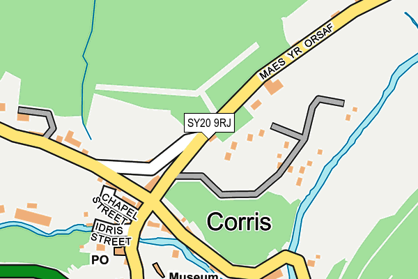 SY20 9RJ map - OS OpenMap – Local (Ordnance Survey) SY20 9RJ map - OS OpenMap – Local (Ordnance Survey)