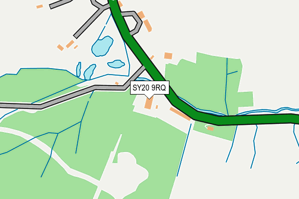 SY20 9RQ map - OS OpenMap – Local (Ordnance Survey) SY20 9RQ map - OS OpenMap – Local (Ordnance Survey)