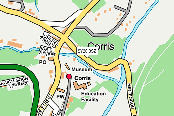 SY20 9SZ map - OS OpenMap – Local (Ordnance Survey)