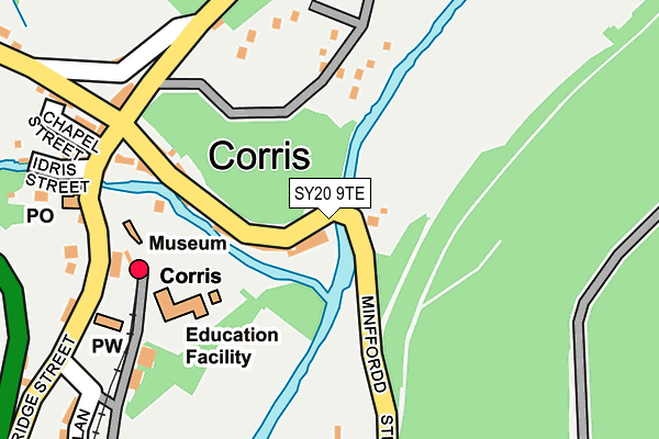 SY20 9TE map - OS OpenMap – Local (Ordnance Survey) SY20 9TE map - OS OpenMap – Local (Ordnance Survey)