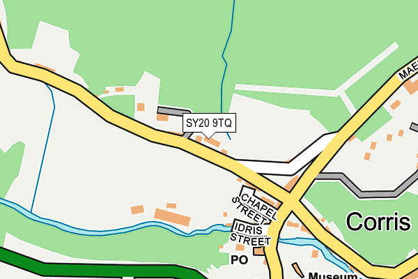 SY20 9TQ map - OS OpenMap – Local (Ordnance Survey) SY20 9TQ map - OS OpenMap – Local (Ordnance Survey)