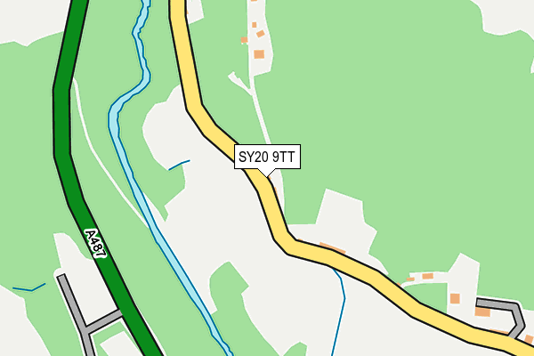 SY20 9TT map - OS OpenMap – Local (Ordnance Survey) SY20 9TT map - OS OpenMap – Local (Ordnance Survey)