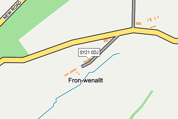 SY21 0DJ map - OS OpenMap – Local (Ordnance Survey) SY21 0DJ map - OS OpenMap – Local (Ordnance Survey)