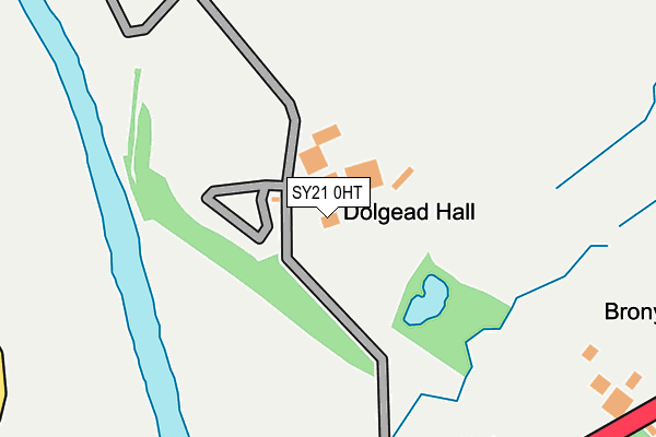 SY21 0HT map - OS OpenMap – Local (Ordnance Survey) SY21 0HT map - OS OpenMap – Local (Ordnance Survey)