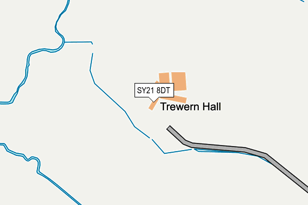 SY21 8DT map - OS OpenMap – Local (Ordnance Survey) SY21 8DT map - OS OpenMap – Local (Ordnance Survey)