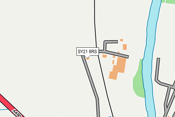 SY21 8RS map - OS OpenMap – Local (Ordnance Survey) SY21 8RS map - OS OpenMap – Local (Ordnance Survey)