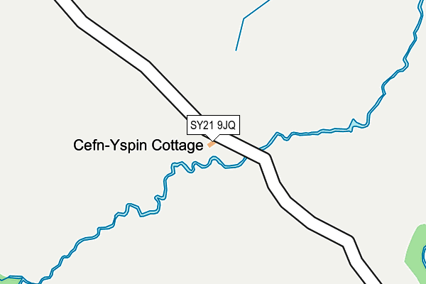 SY21 9JQ map - OS OpenMap – Local (Ordnance Survey) SY21 9JQ map - OS OpenMap – Local (Ordnance Survey)
