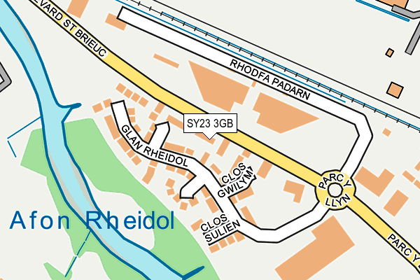 SY23 3GB map - OS OpenMap – Local (Ordnance Survey) SY23 3GB map - OS OpenMap – Local (Ordnance Survey)