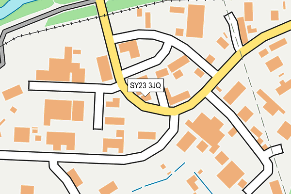 SY23 3JQ map - OS OpenMap – Local (Ordnance Survey) SY23 3JQ map - OS OpenMap – Local (Ordnance Survey)