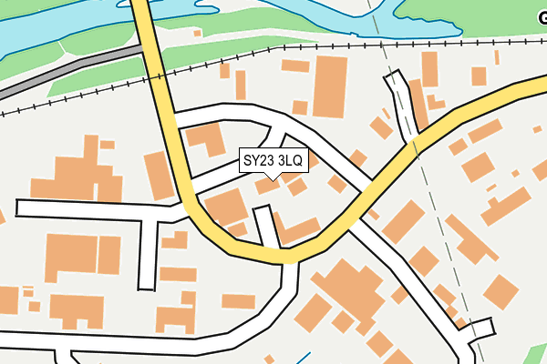SY23 3LQ map - OS OpenMap – Local (Ordnance Survey) SY23 3LQ map - OS OpenMap – Local (Ordnance Survey)