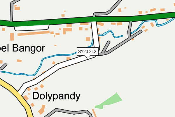 SY23 3LX map - OS OpenMap – Local (Ordnance Survey) SY23 3LX map - OS OpenMap – Local (Ordnance Survey)