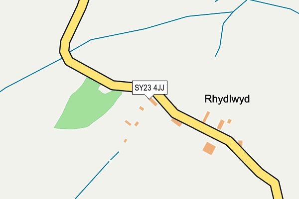 SY23 4JJ map - OS OpenMap – Local (Ordnance Survey) SY23 4JJ map - OS OpenMap – Local (Ordnance Survey)