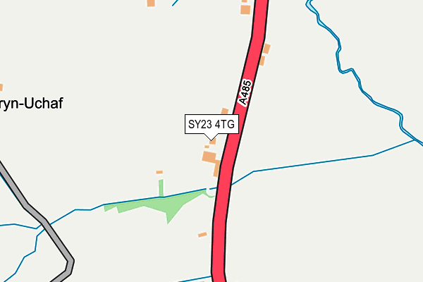 SY23 4TG map - OS OpenMap – Local (Ordnance Survey) SY23 4TG map - OS OpenMap – Local (Ordnance Survey)