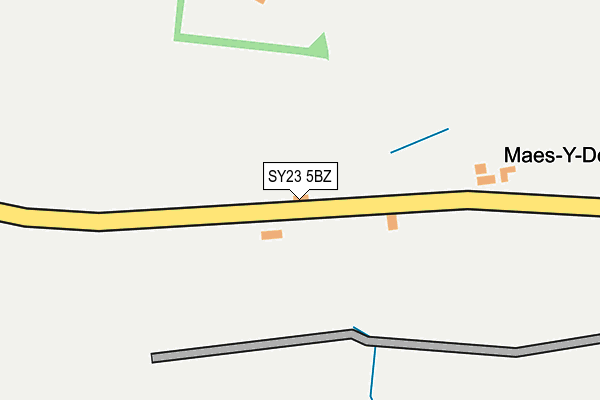 SY23 5BZ map - OS OpenMap – Local (Ordnance Survey) SY23 5BZ map - OS OpenMap – Local (Ordnance Survey)