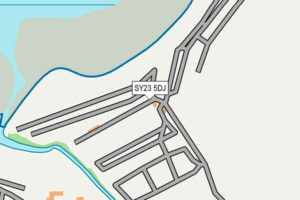 SY23 5DJ map - OS OpenMap – Local (Ordnance Survey) SY23 5DJ map - OS OpenMap – Local (Ordnance Survey)
