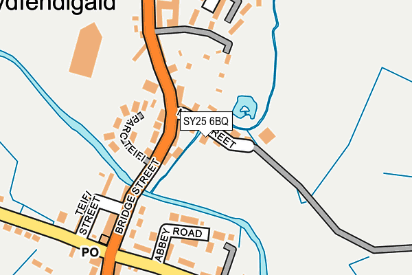 SY25 6BQ map - OS OpenMap – Local (Ordnance Survey) SY25 6BQ map - OS OpenMap – Local (Ordnance Survey)