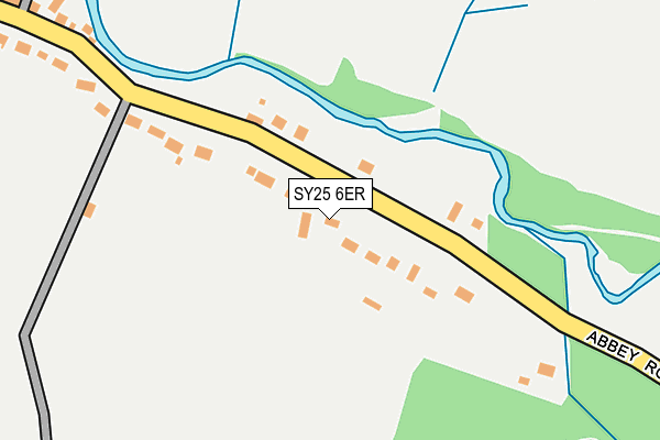 SY25 6ER map - OS OpenMap – Local (Ordnance Survey) SY25 6ER map - OS OpenMap – Local (Ordnance Survey)