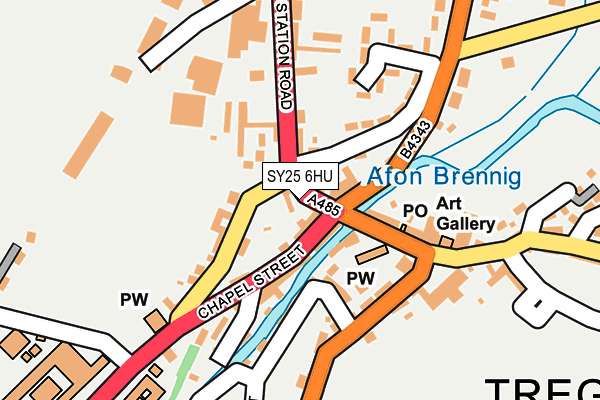 SY25 6HU map - OS OpenMap – Local (Ordnance Survey) SY25 6HU map - OS OpenMap – Local (Ordnance Survey)