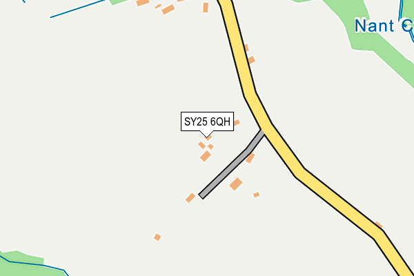 SY25 6QH map - OS OpenMap – Local (Ordnance Survey) SY25 6QH map - OS OpenMap – Local (Ordnance Survey)