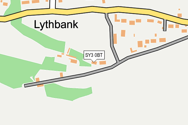 SY3 0BT map - OS OpenMap – Local (Ordnance Survey) SY3 0BT map - OS OpenMap – Local (Ordnance Survey)