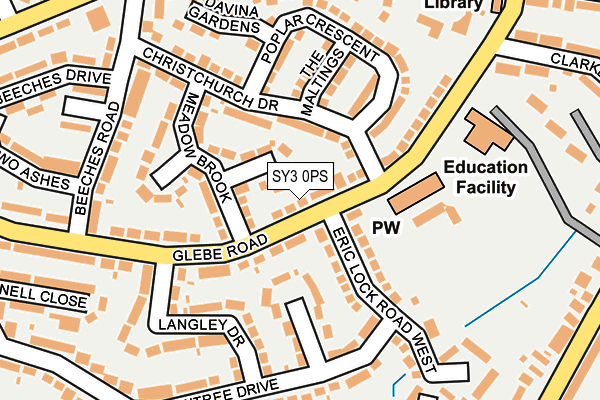 SY3 0PS map - OS OpenMap – Local (Ordnance Survey) SY3 0PS map - OS OpenMap – Local (Ordnance Survey)