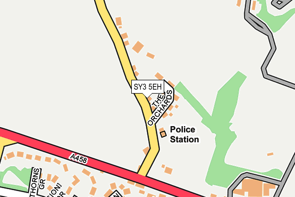 SY3 5EH map - OS OpenMap – Local (Ordnance Survey) SY3 5EH map - OS OpenMap – Local (Ordnance Survey)