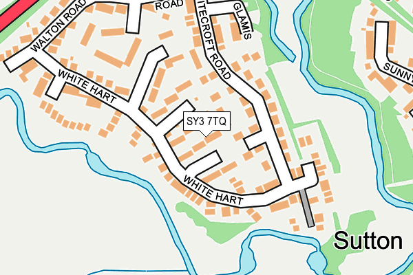 SY3 7TQ map - OS OpenMap – Local (Ordnance Survey) SY3 7TQ map - OS OpenMap – Local (Ordnance Survey)