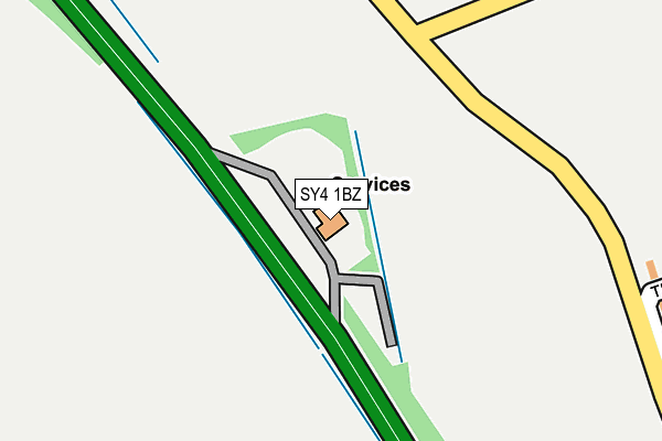 SY4 1BZ map - OS OpenMap – Local (Ordnance Survey) SY4 1BZ map - OS OpenMap – Local (Ordnance Survey)