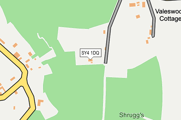SY4 1DQ map - OS OpenMap – Local (Ordnance Survey) SY4 1DQ map - OS OpenMap – Local (Ordnance Survey)