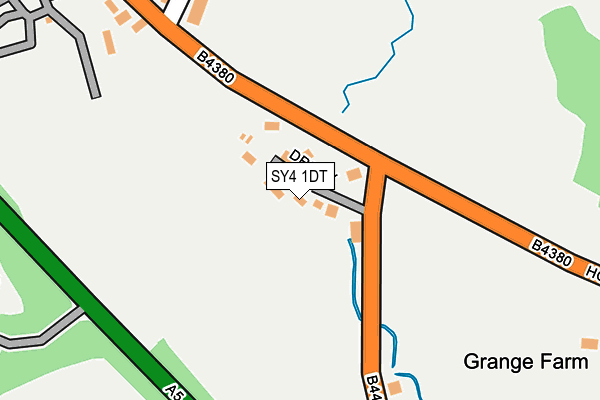 SY4 1DT map - OS OpenMap – Local (Ordnance Survey) SY4 1DT map - OS OpenMap – Local (Ordnance Survey)