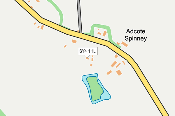 SY4 1HL map - OS OpenMap – Local (Ordnance Survey) SY4 1HL map - OS OpenMap – Local (Ordnance Survey)