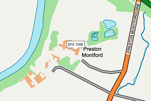 SY4 1HW map - OS OpenMap – Local (Ordnance Survey) SY4 1HW map - OS OpenMap – Local (Ordnance Survey)