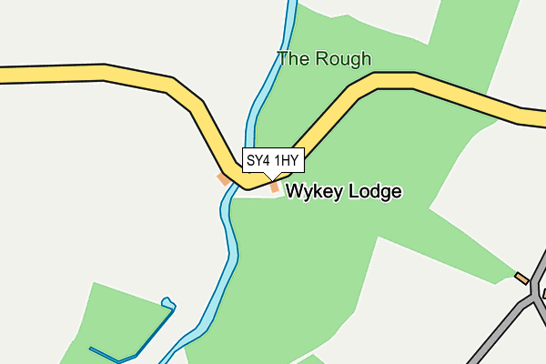 SY4 1HY map - OS OpenMap – Local (Ordnance Survey) SY4 1HY map - OS OpenMap – Local (Ordnance Survey)