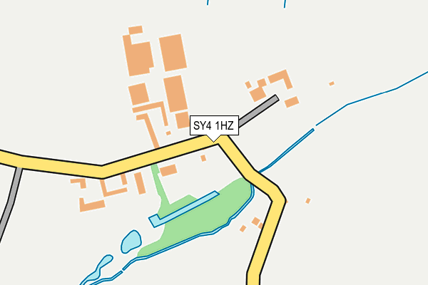 SY4 1HZ map - OS OpenMap – Local (Ordnance Survey) SY4 1HZ map - OS OpenMap – Local (Ordnance Survey)