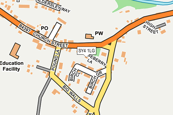 SY4 1LG map - OS OpenMap – Local (Ordnance Survey) SY4 1LG map - OS OpenMap – Local (Ordnance Survey)