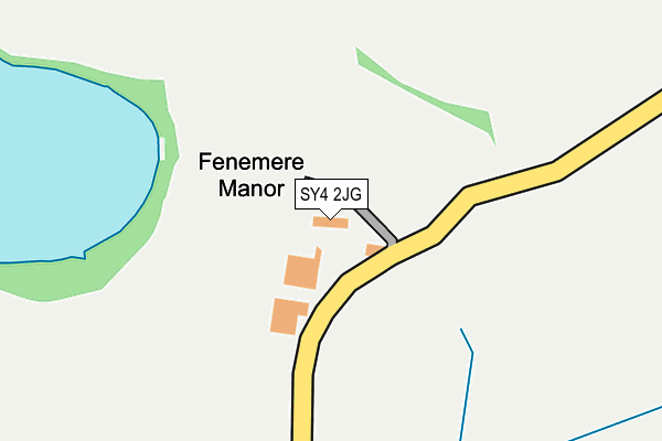 SY4 2JG map - OS OpenMap – Local (Ordnance Survey) SY4 2JG map - OS OpenMap – Local (Ordnance Survey)
