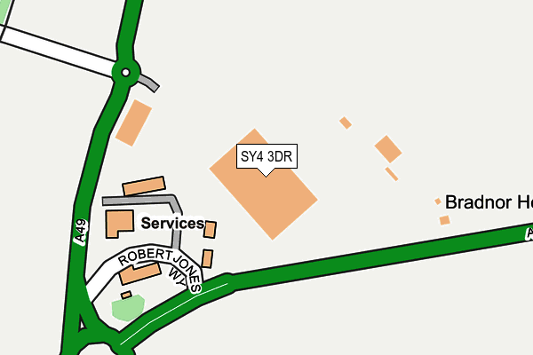 SY4 3DR map - OS OpenMap – Local (Ordnance Survey) SY4 3DR map - OS OpenMap – Local (Ordnance Survey)