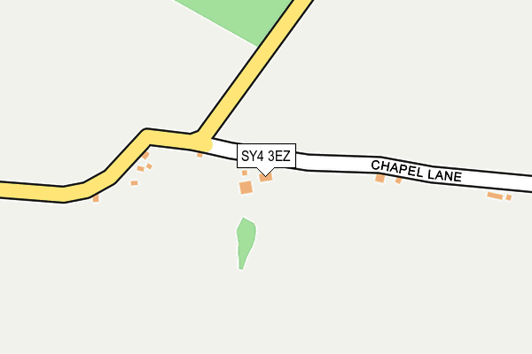 SY4 3EZ map - OS OpenMap – Local (Ordnance Survey) SY4 3EZ map - OS OpenMap – Local (Ordnance Survey)