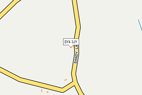 SY4 3JY map - OS OpenMap – Local (Ordnance Survey) SY4 3JY map - OS OpenMap – Local (Ordnance Survey)