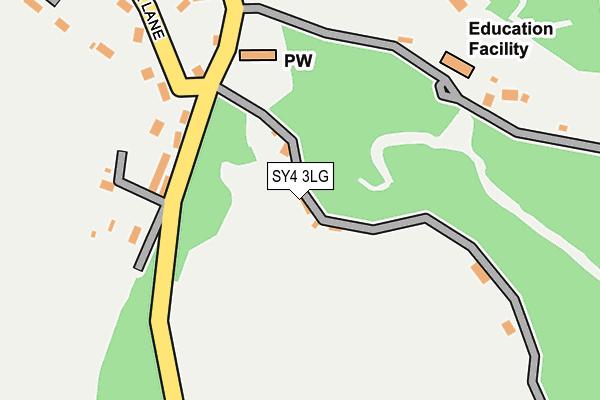 SY4 3LG map - OS OpenMap – Local (Ordnance Survey) SY4 3LG map - OS OpenMap – Local (Ordnance Survey)