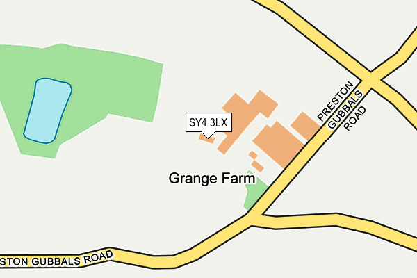 SY4 3LX map - OS OpenMap – Local (Ordnance Survey) SY4 3LX map - OS OpenMap – Local (Ordnance Survey)