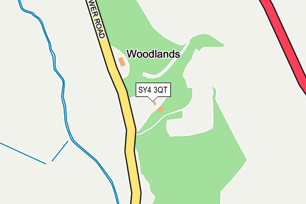 SY4 3QT map - OS OpenMap – Local (Ordnance Survey) SY4 3QT map - OS OpenMap – Local (Ordnance Survey)