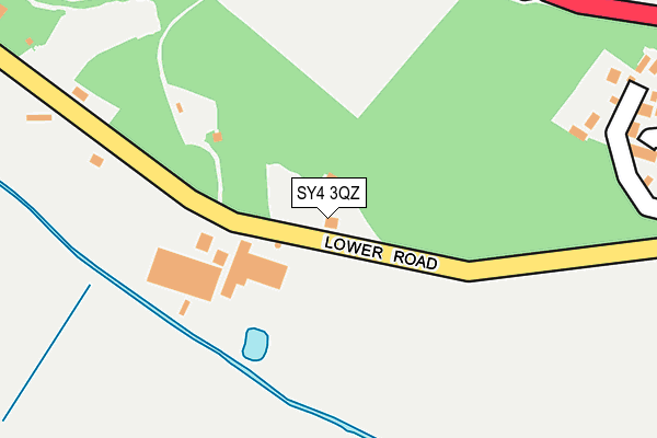 SY4 3QZ map - OS OpenMap – Local (Ordnance Survey) SY4 3QZ map - OS OpenMap – Local (Ordnance Survey)