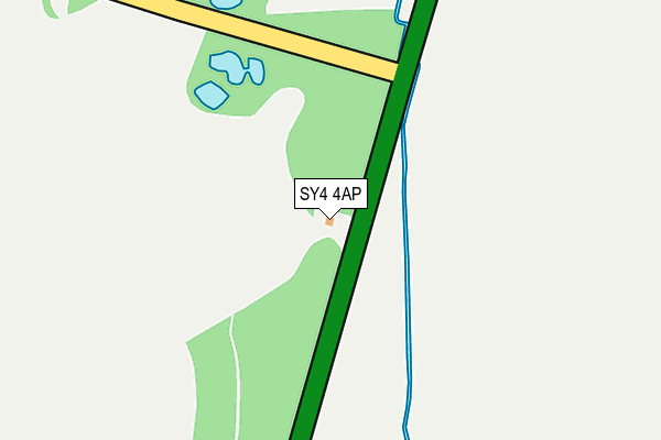 SY4 4AP map - OS OpenMap – Local (Ordnance Survey) SY4 4AP map - OS OpenMap – Local (Ordnance Survey)