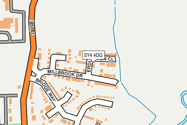 SY4 4DQ map - OS OpenMap – Local (Ordnance Survey) SY4 4DQ map - OS OpenMap – Local (Ordnance Survey)