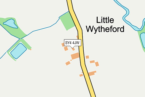 SY4 4JW map - OS OpenMap – Local (Ordnance Survey) SY4 4JW map - OS OpenMap – Local (Ordnance Survey)